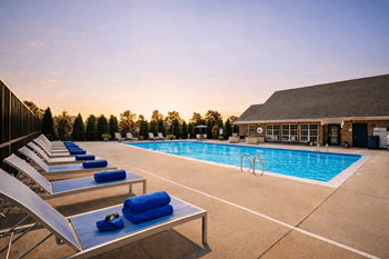 Armstrong farm swimming pool & sundeck lounge